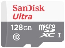 Obrázek SanDisk Ultra/micro SDXC/128GB/100MBps/UHS-I U1 / Class 10