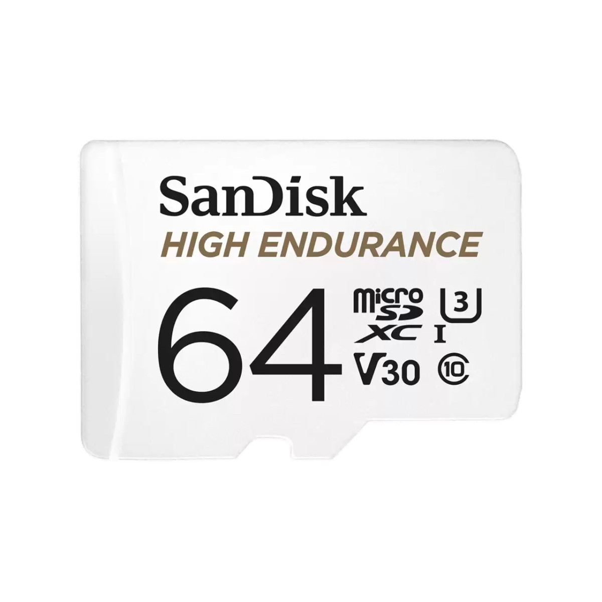 Obrázek SanDisk High Endurance/micro SDXC/64GB/UHS-I U3 / Class 10/+ Adaptér