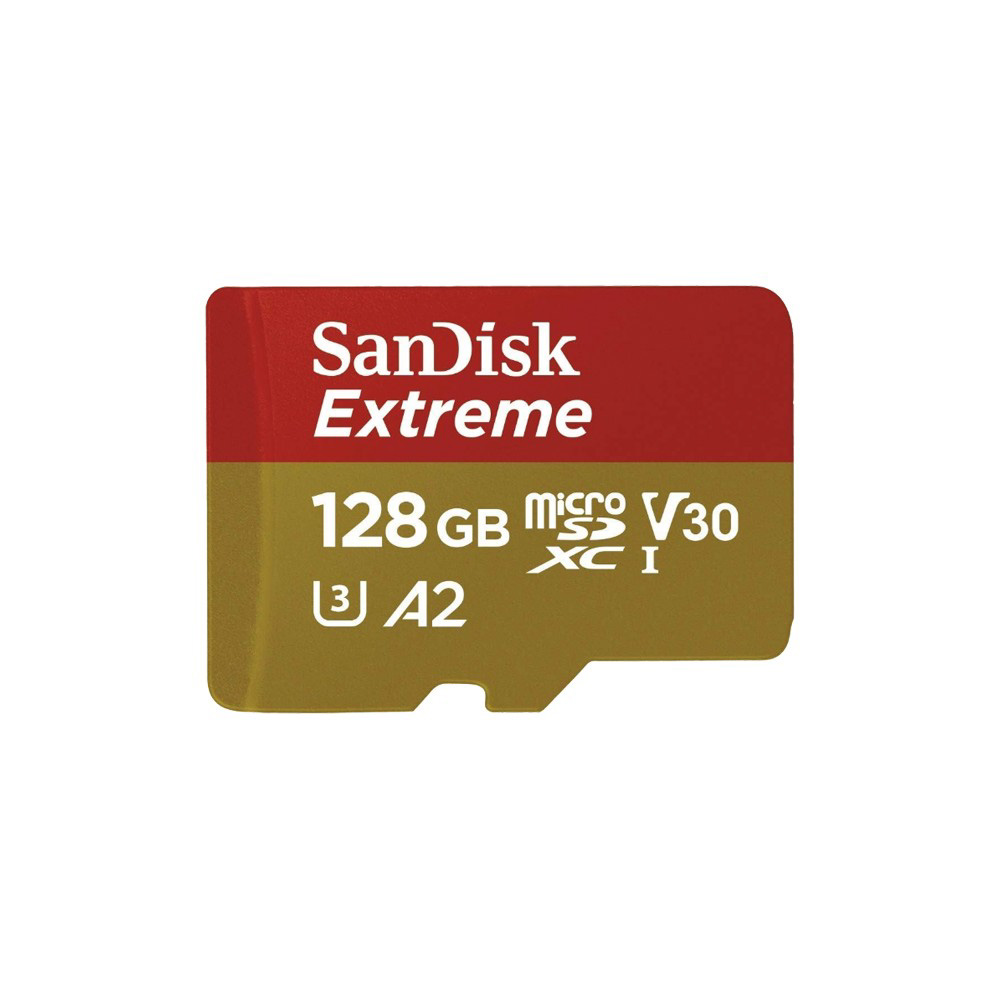 Obrázek SanDisk Extreme/micro SDXC/128GB/UHS-I U3 / Class 10/+ Adaptér