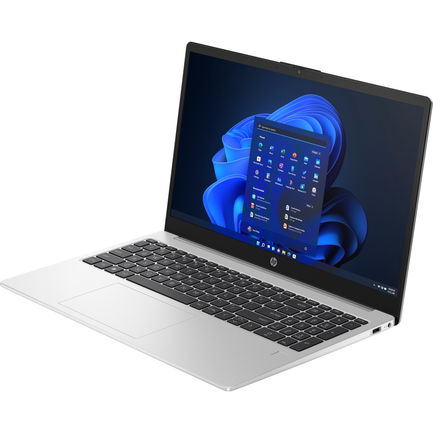 Obrázek HP 250/G10/i5-1335U/15,6"/FHD/8GB/512GB SSD/UHD/W11H/Silver/1R