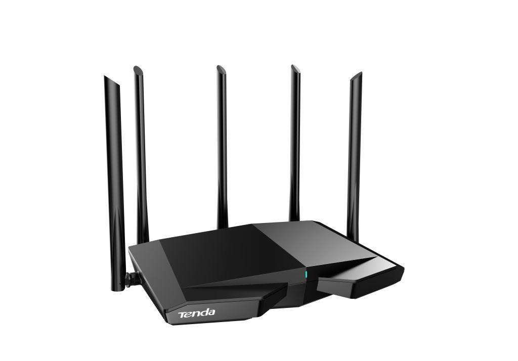 Obrázek Tenda TX27 Pro AXE5700 WiFi6E Router, 1x GWAN, 3x GLAN, IPv6, BSS Color, VPN server, WPA3,CZ app