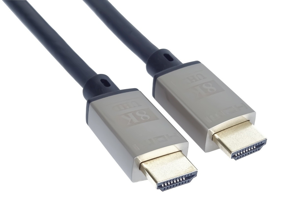 Obrázek PremiumCord Ultra High Speed HDMI 2.1 kabel 8K@60Hz, 4K@120Hz délka 5m kovové pozlacené konektory