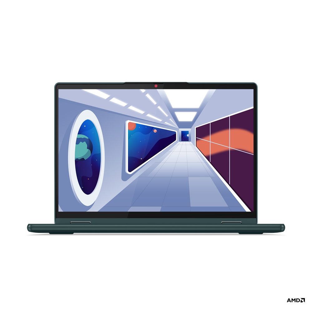 Obrázek Lenovo Yoga 6/13ABR8/R5-7530U/13,3"/FHD/T/16GB/512GB SSD/AMD int/W11H/Dark Teal/3R - 3 roky Premium Care