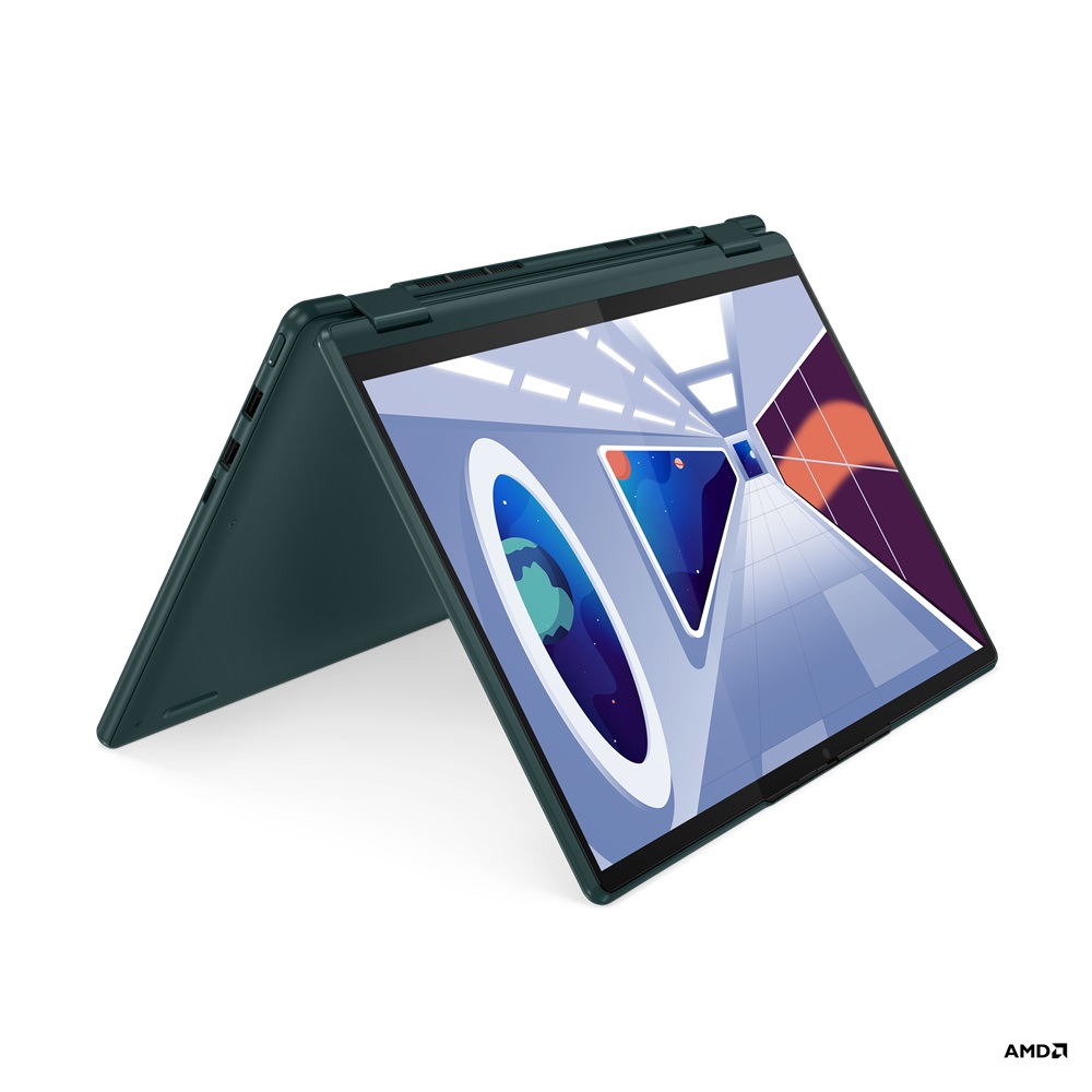 Obrázek Lenovo Yoga 6/13ABR8/R5-7530U/13,3"/FHD/T/16GB/512GB SSD/AMD int/W11H/Dark Teal/3R - 3 roky Premium Care