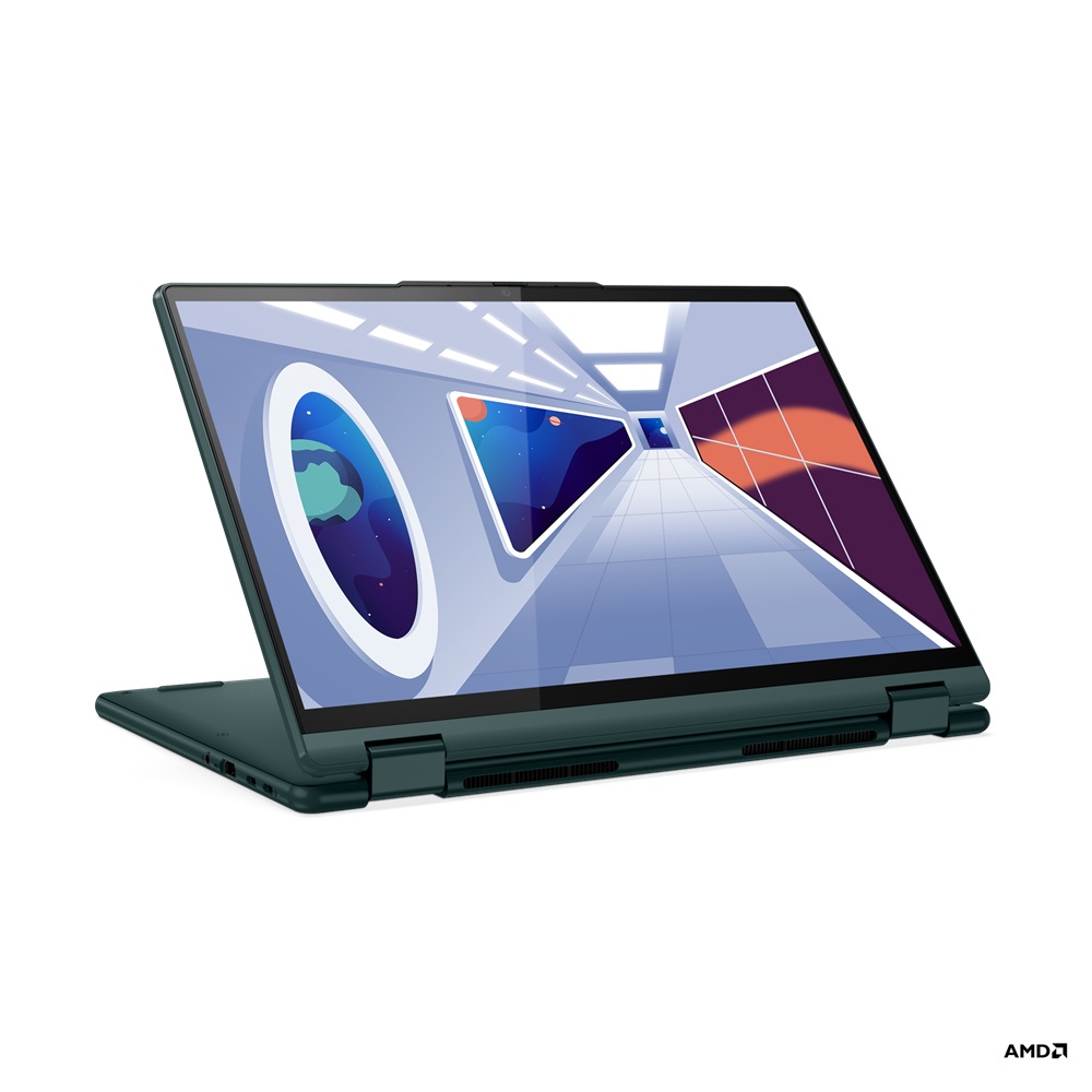 Obrázek Lenovo Yoga 6/13ABR8/R5-7530U/13,3"/FHD/T/16GB/512GB SSD/AMD int/W11H/Dark Teal/3R - 3 roky Premium Care