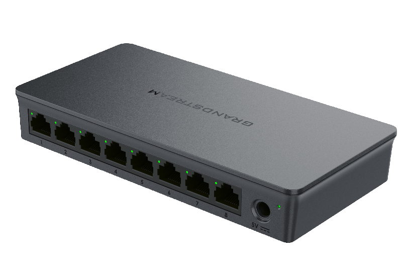 Obrázek Grandstream GWN7701 Unmanaged Network Switch 8 portů