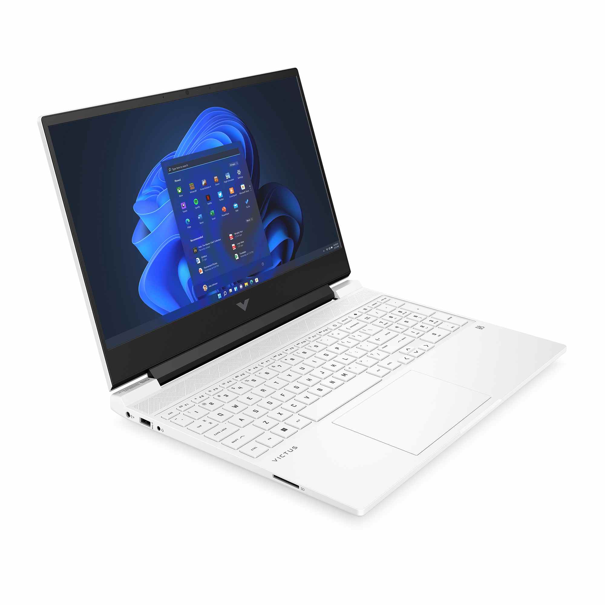 Obrázek HP Victus/15-fb0021nc/R5-5600H/15,6"/FHD/16GB/1TB SSD/RTX 3050/W11H/White/2R