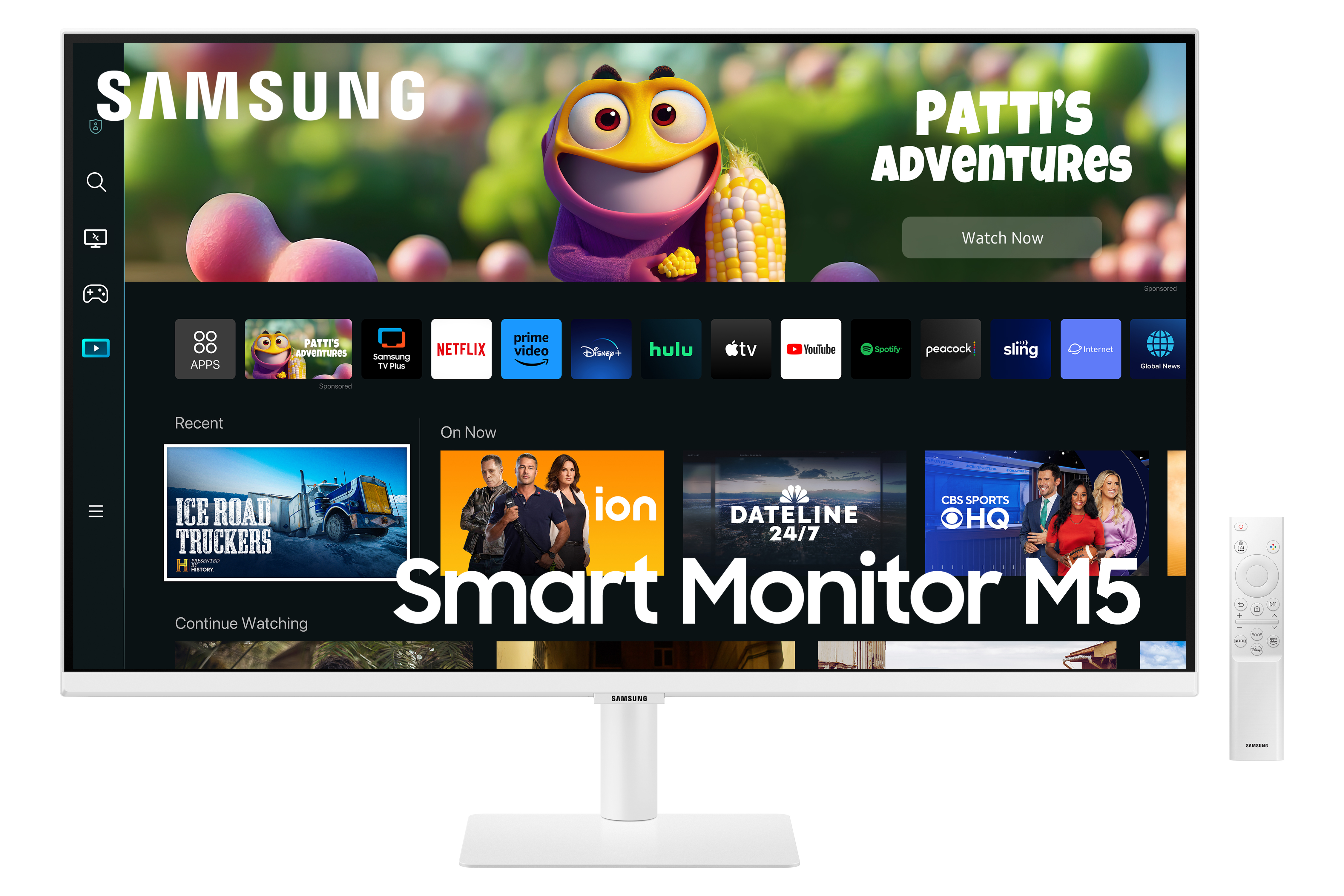 Obrázek Samsung Smart Monitor/M50C/27"/VA/FHD/60Hz/4ms/White/2R