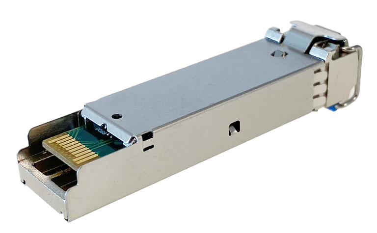 Obrázek MaxLink 1.25G SFP optický modul, WDM(BiDi), SM, Tx 1310/Rx1550nm, 3km, průmyslový -40C+85C, 1xLC,DDM