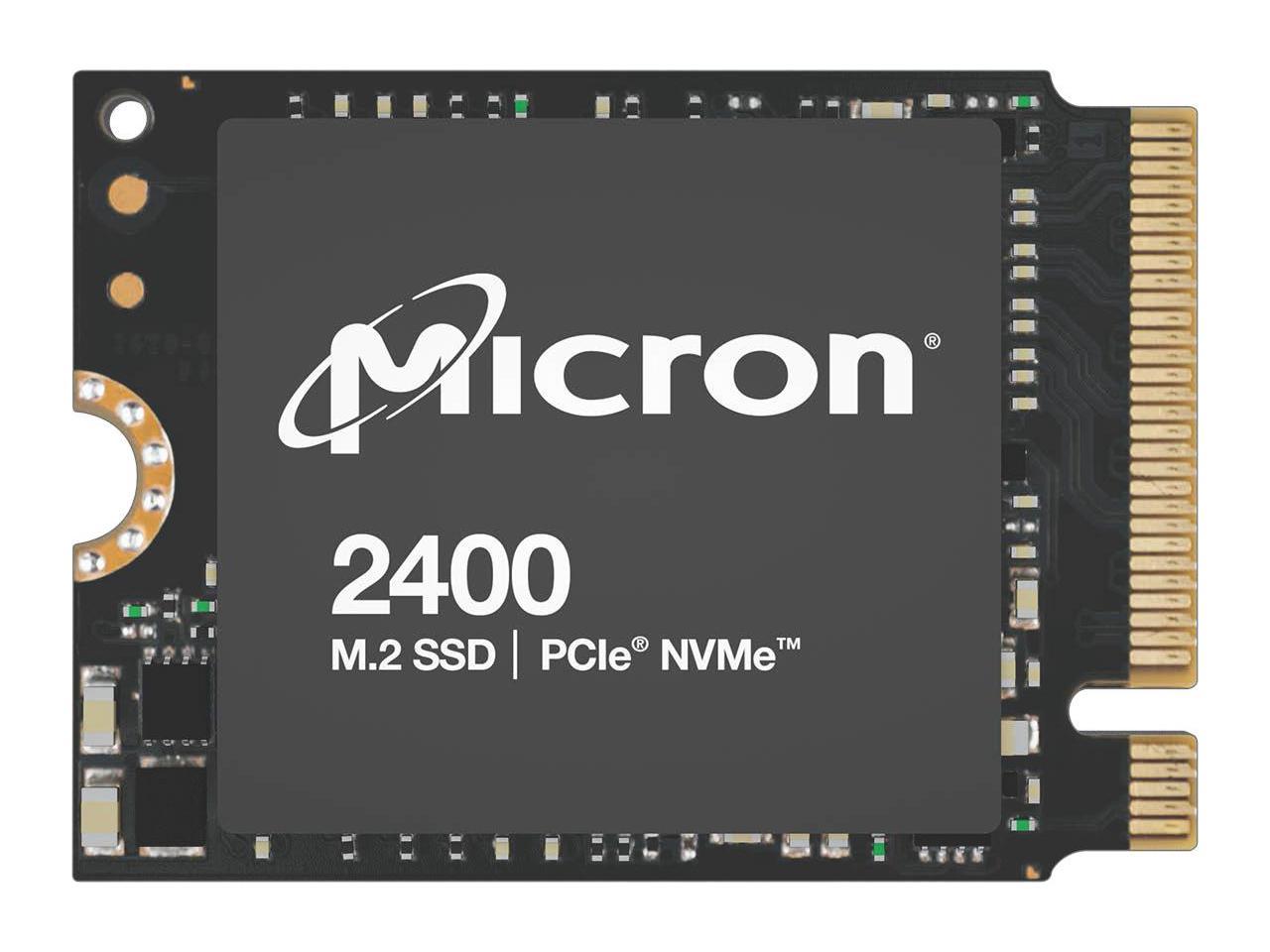 Obrázek Micron 2400/512GB/SSD/M.2 NVMe/Černá/5R