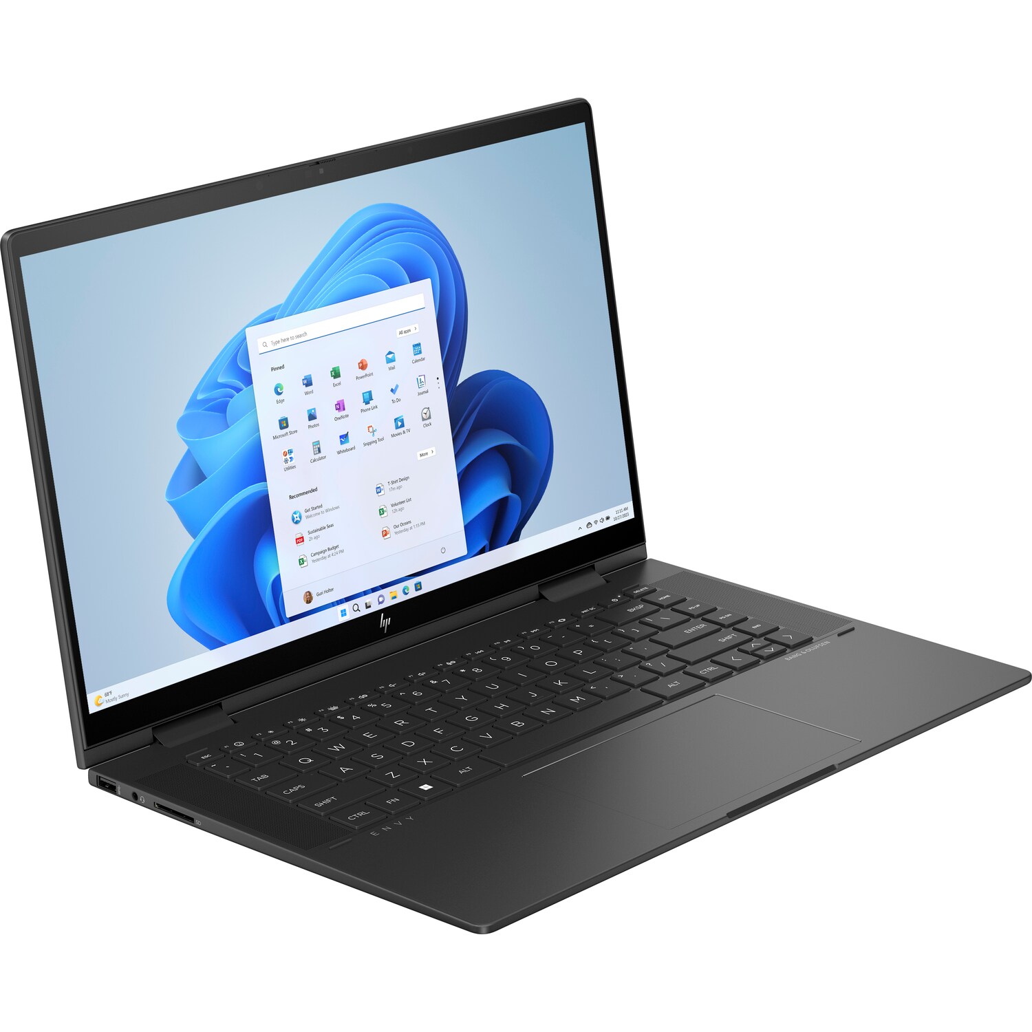 Obrázek HP Envy x360/15-fh0000nc/R5-7530U/15,6"/FHD/T/16GB/512GB SSD/RX Vega 7/W11H/Black/2R