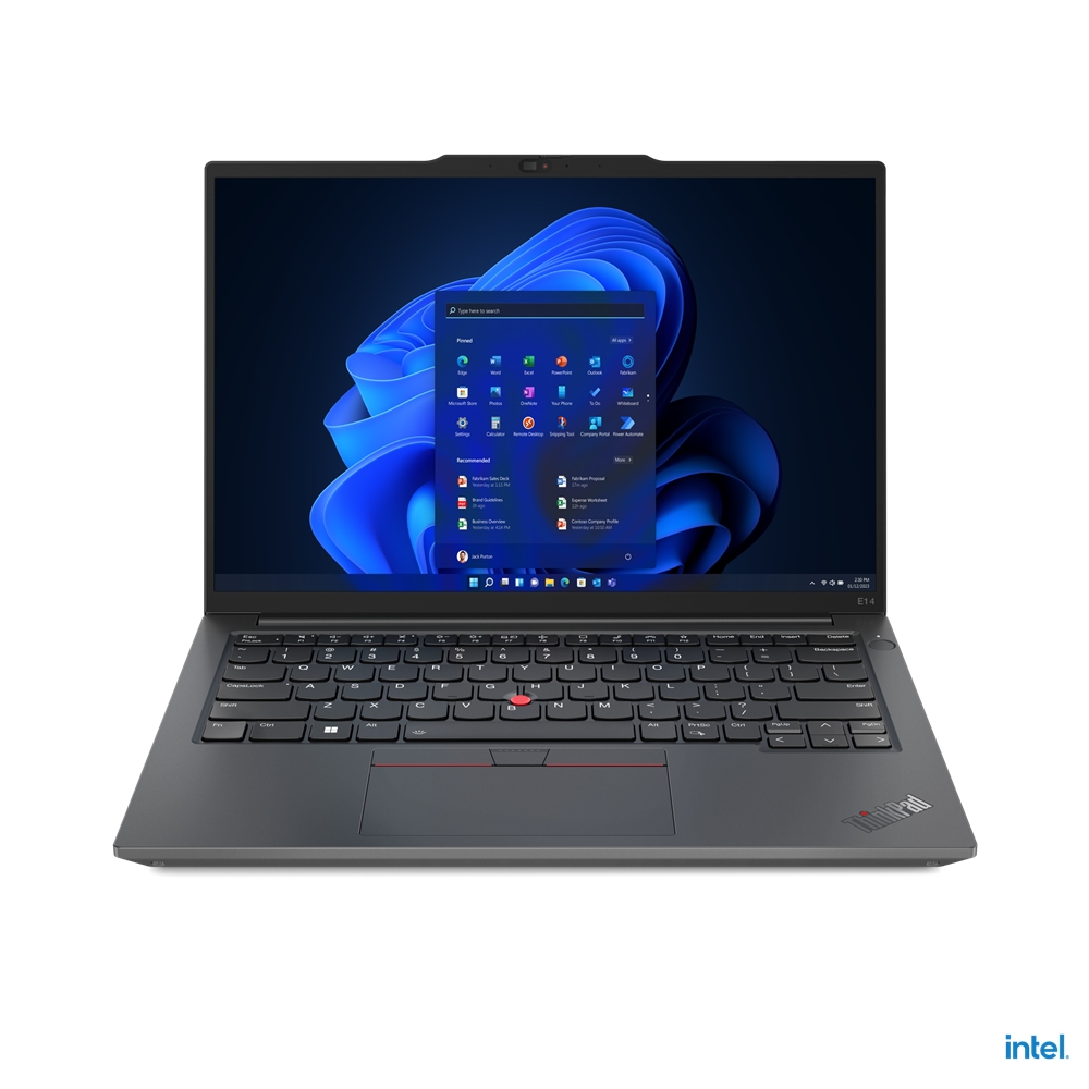 Obrázek Lenovo ThinkPad E/E14 Gen 5 (Intel)/i7-1355U/14"/WUXGA/16GB/1TB SSD/Iris Xe/W11P/Black/3R