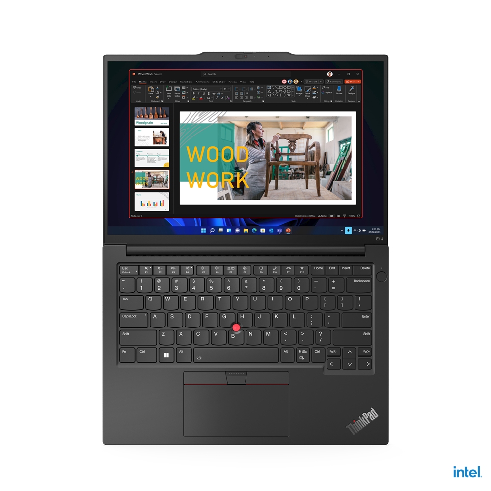 Obrázek Lenovo ThinkPad E/E14 Gen 5 (Intel)/i7-1355U/14"/WUXGA/16GB/1TB SSD/Iris Xe/W11P/Black/3R