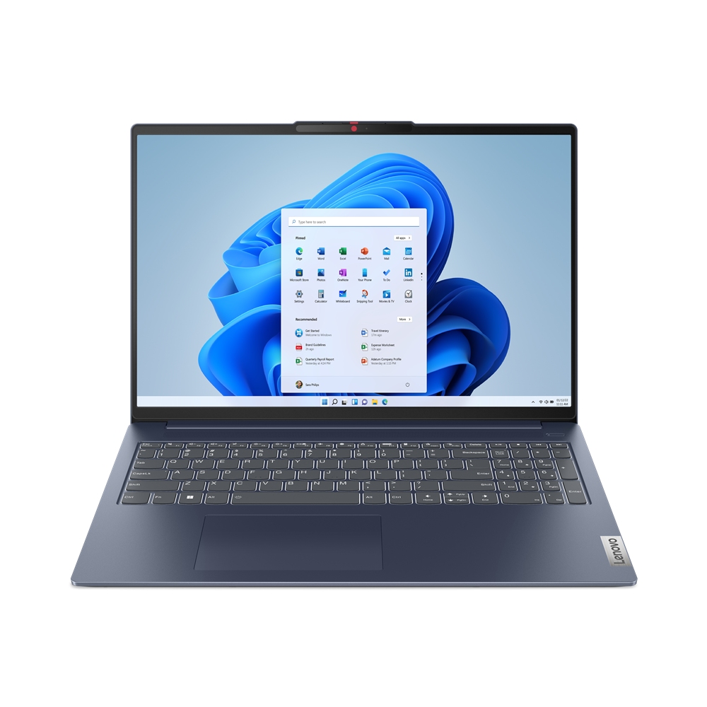 Obrázek Lenovo IdeaPad Slim 5/16IRL8/i5-13420H/16"/WUXGA/16GB/512GB SSD/UHD Xe/W11H/Blue/2R