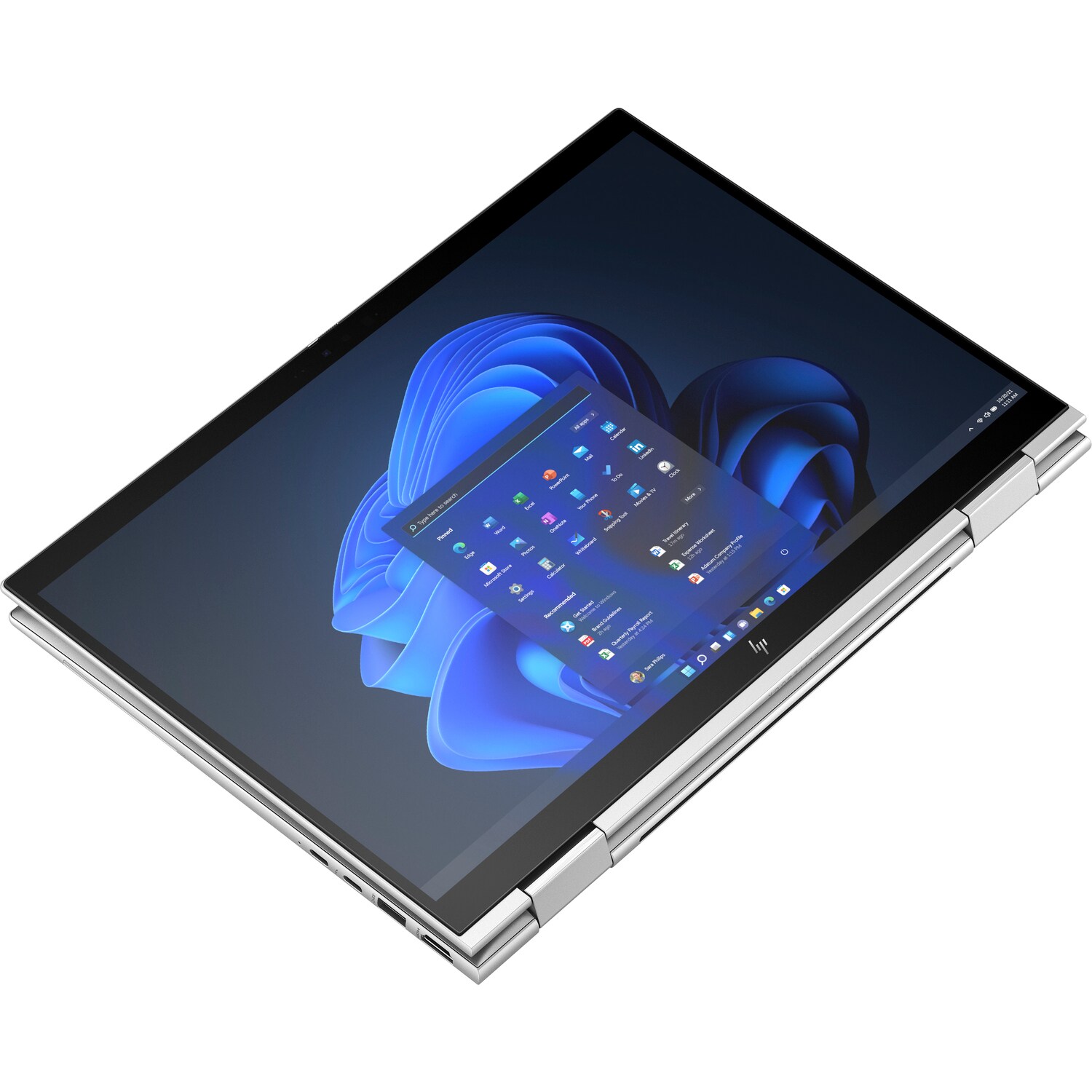Obrázek HP EliteBook/x360 1040 G10/i7-1355U/14"/WUXGA/T/16GB/512GB SSD/Iris Xe/W11P/Silver/3RNBD