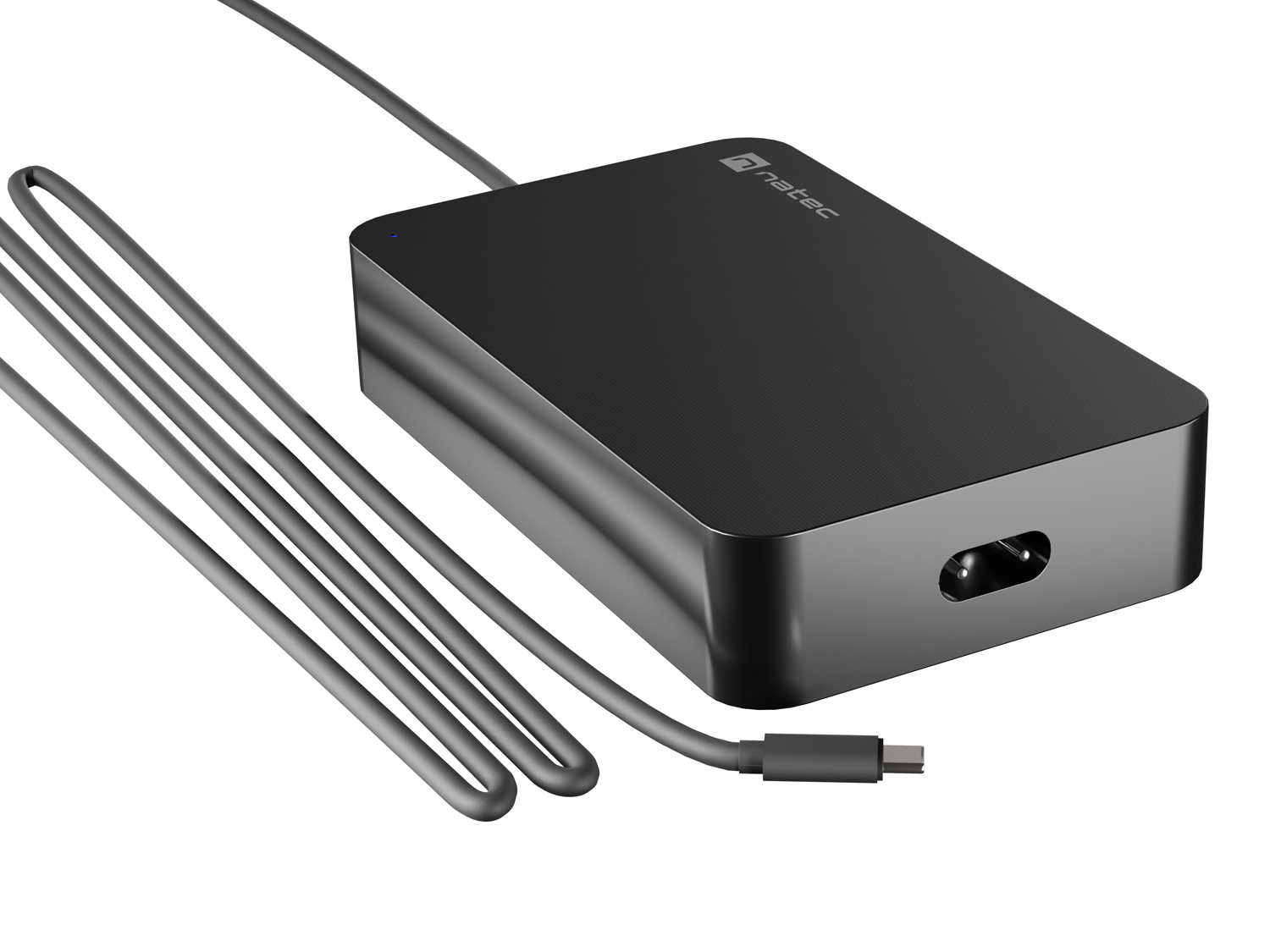 Obrázek Nabíječka Natec GRAYLING 90W USB-C pro notebooky, tablety, smartphony