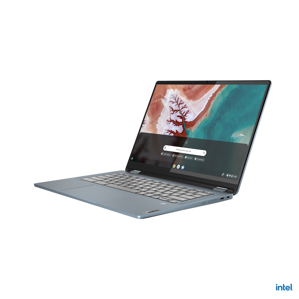 Obrázek Lenovo IdeaPad Flex 5 Chrome/14IAU7/i3-1215U/14"/WUXGA/T/8GB/128GB eMMC/UHD/Chrome/Blue/3R