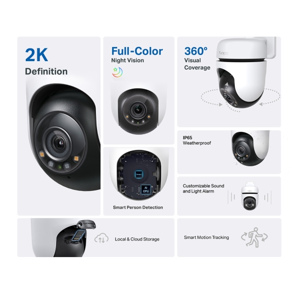 Obrázek Tapo C510W Outdoor Pan/Tilt Security WiFi Camera