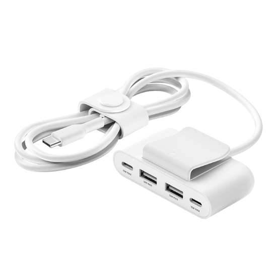 Obrázek Belkin USB power Extender, 2xC 2xA až 30W, bilý