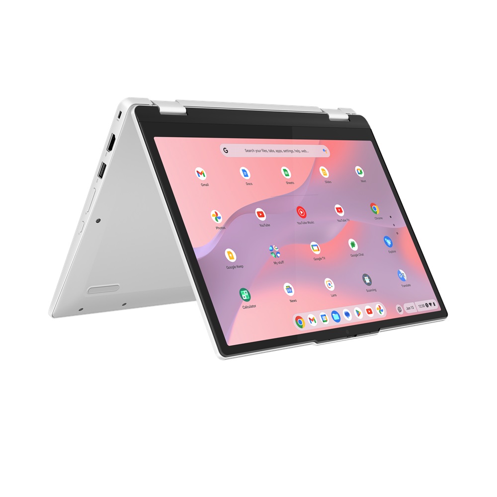 Obrázek Lenovo IdeaPad Flex 3 Chrome/12IAN8/N100/12,2"/WUXGA/T/8GB/128GB eMMC/UHD/Chrome/Gray/2R