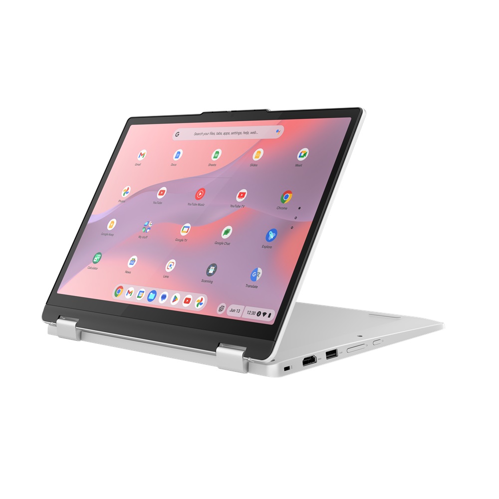 Obrázek Lenovo IdeaPad Flex 3 Chrome/12IAN8/N100/12,2"/WUXGA/T/8GB/128GB eMMC/UHD/Chrome/Gray/2R