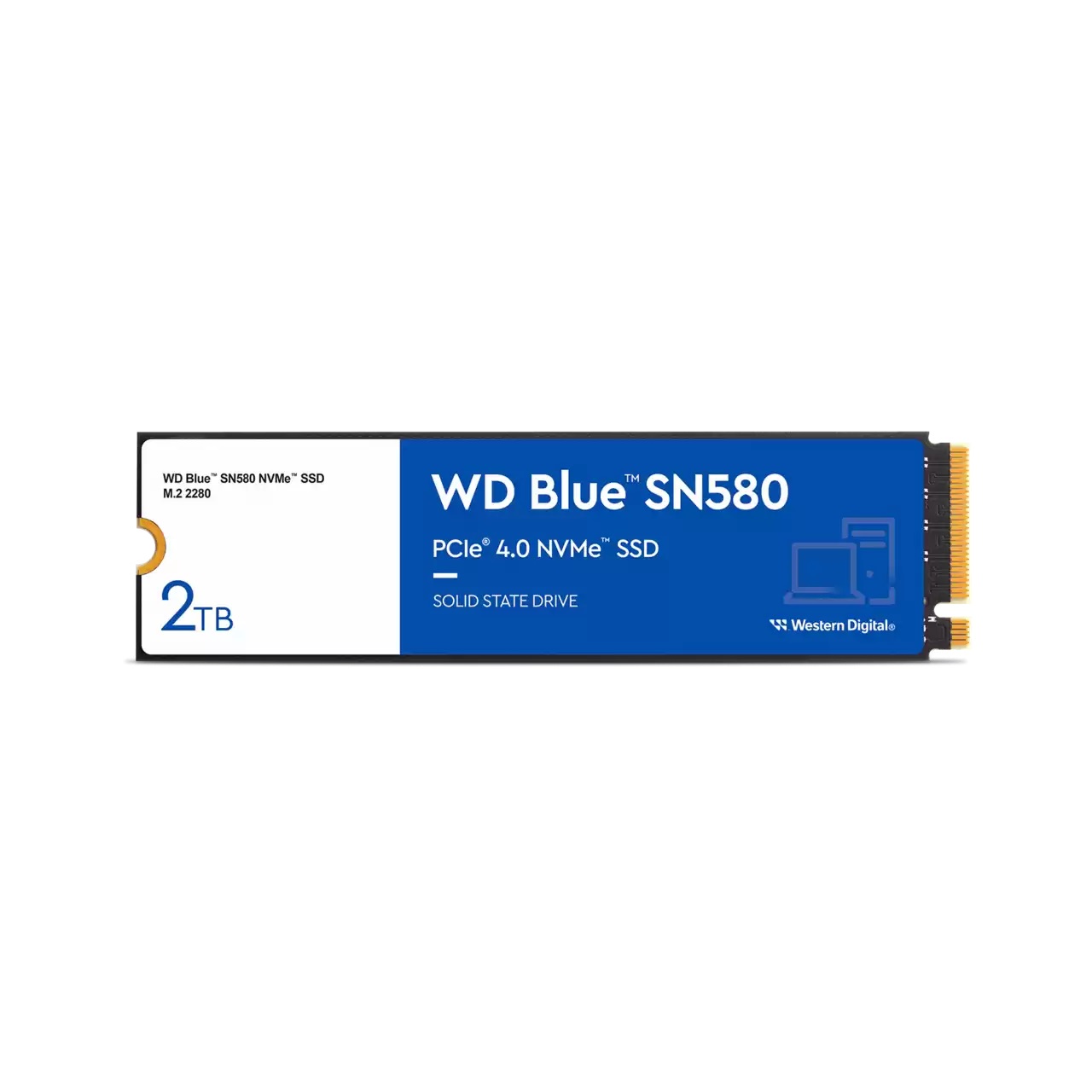 Obrázek WD Blue SN580/2TB/SSD/M.2 NVMe/5R