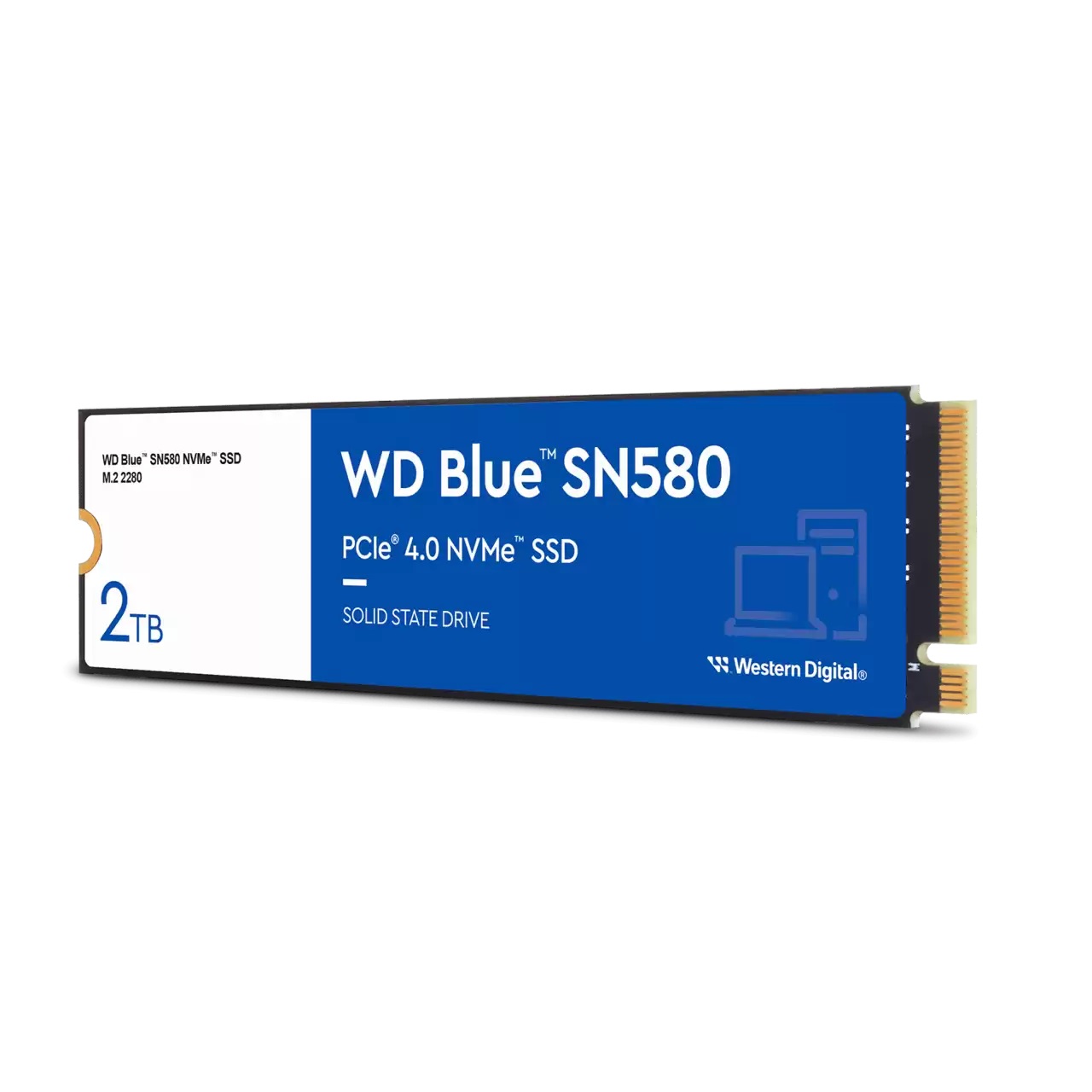 Obrázek WD Blue SN580/2TB/SSD/M.2 NVMe/5R