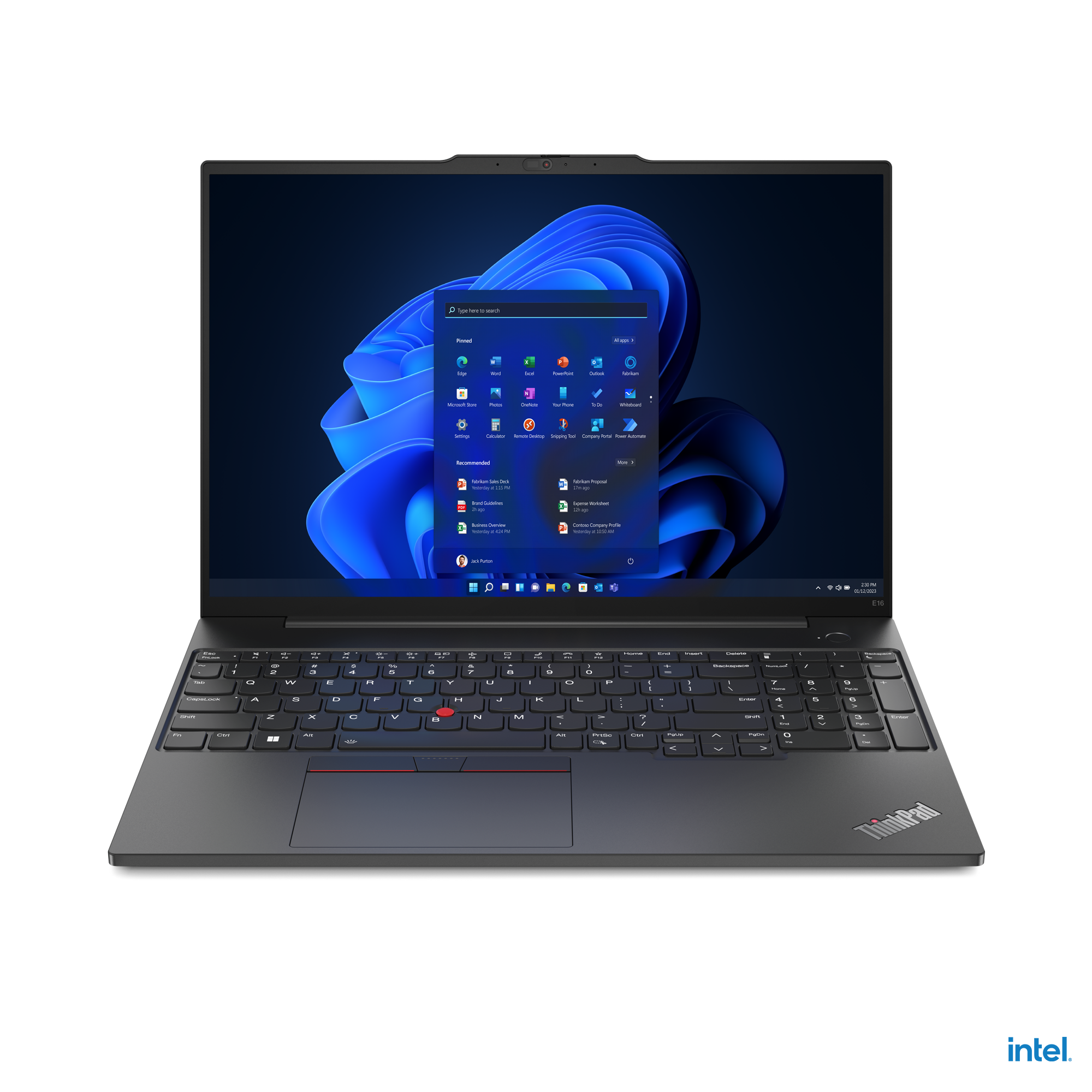 Obrázek Lenovo ThinkPad E/E16 Gen 1 (Intel)/i5-1335U/16"/WUXGA/16GB/512GB SSD/Iris Xe/W11P/Graphite/3RNBD