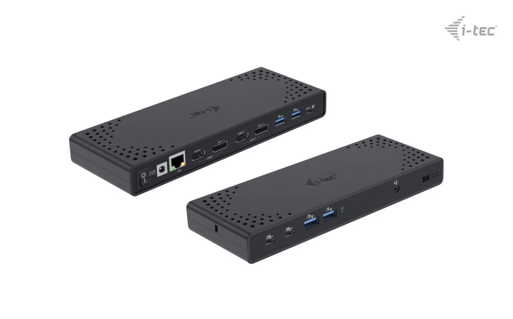 Obrázek i-tec USB 3.0 / USB-C / Thunderbolt Dual Display Docking Station, PD 100W