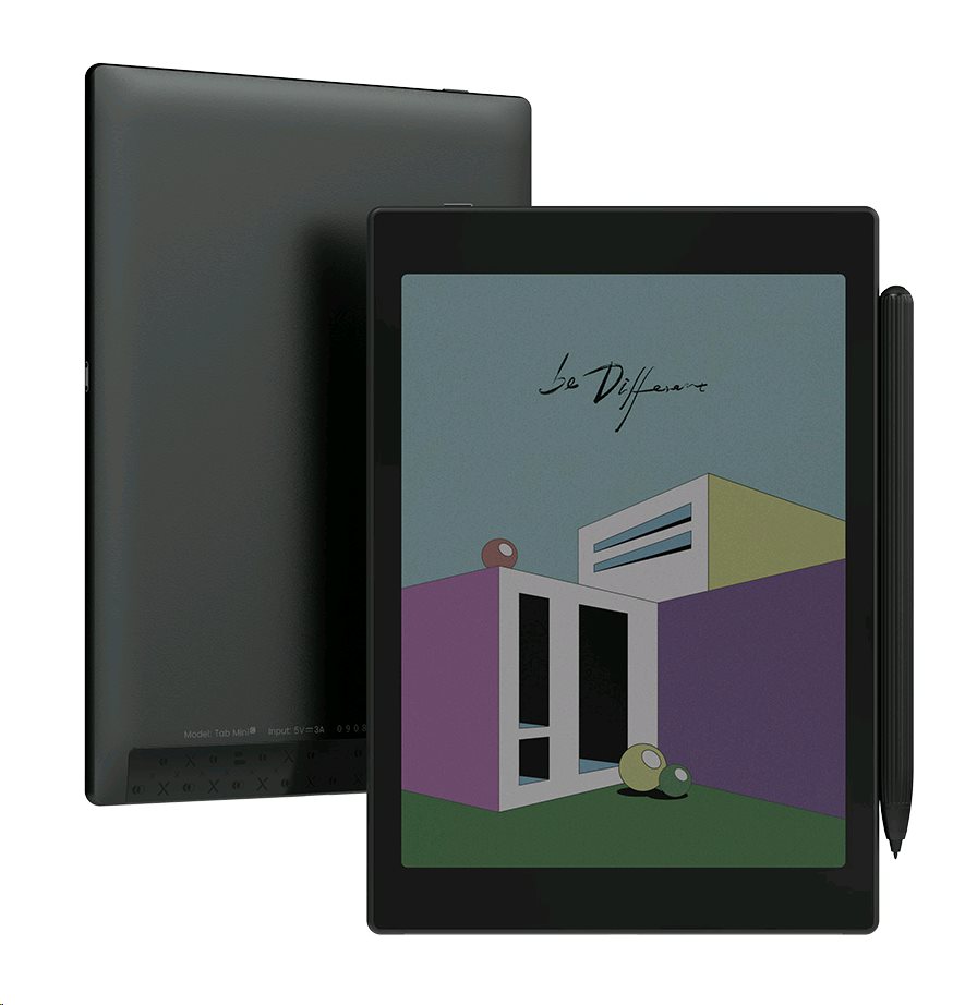 Obrázek E-book ONYX BOOX TAB MINI C, černá, 7,8", 64GB, Bluetooth, Android 11.0, E-ink displej, WIFi