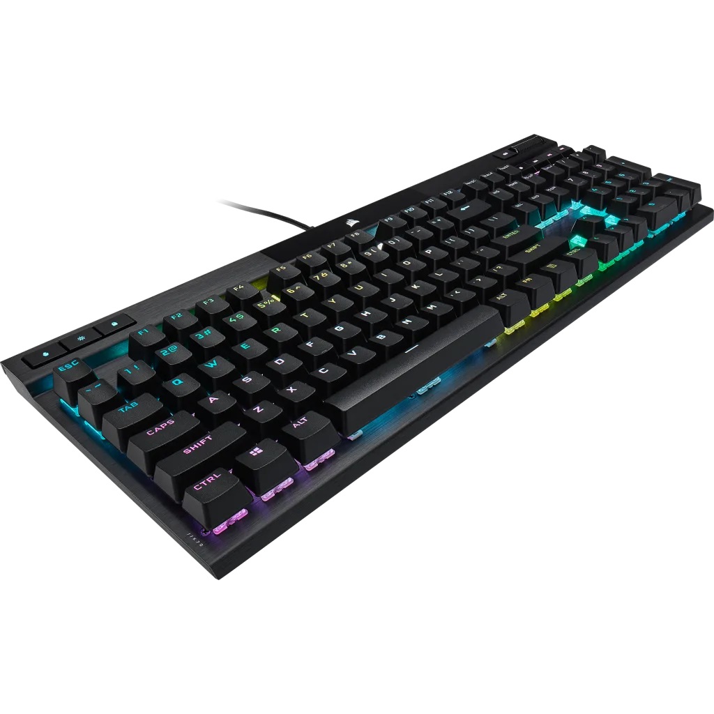 Obrázek CORSAIR K70 RGB PRO - Corsair OPX/Drátová USB/US layout/Černá