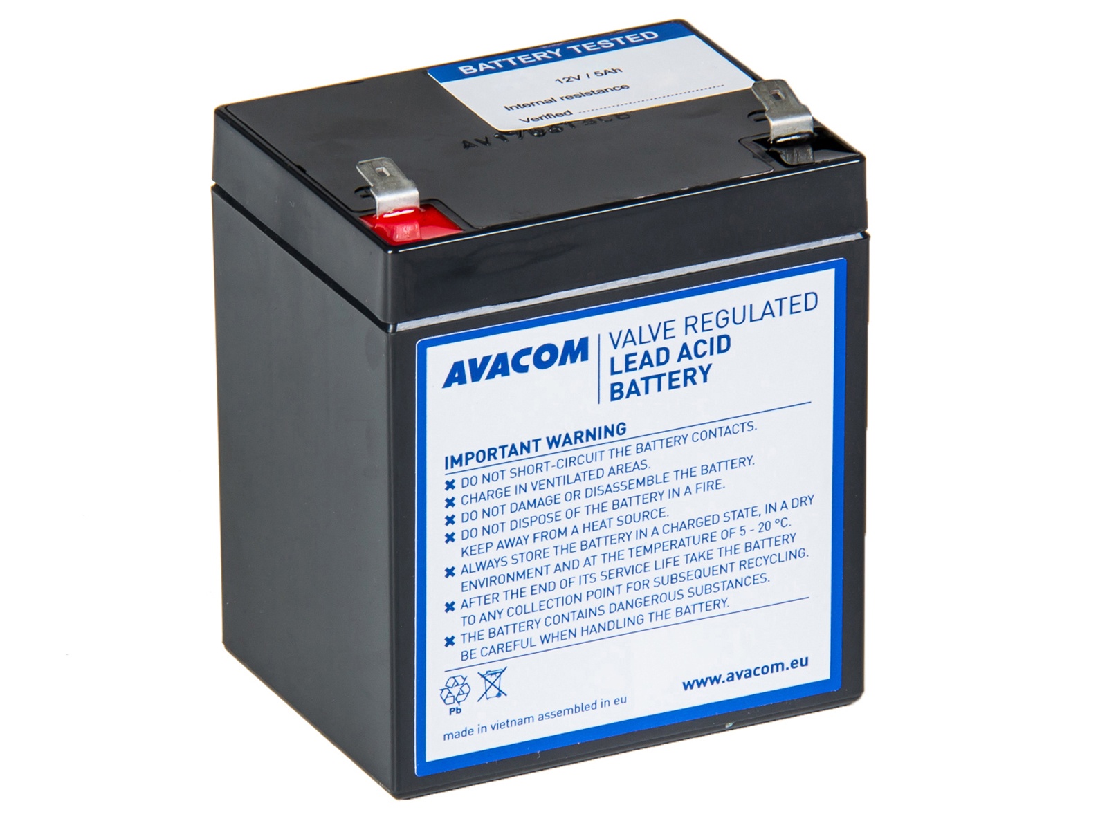Obrázek AVACOM AVA-RBP01-12050-KIT - baterie pro UPS AEG, Belkin, CyberPower, EATON, Effekta, FSP Fortron, T