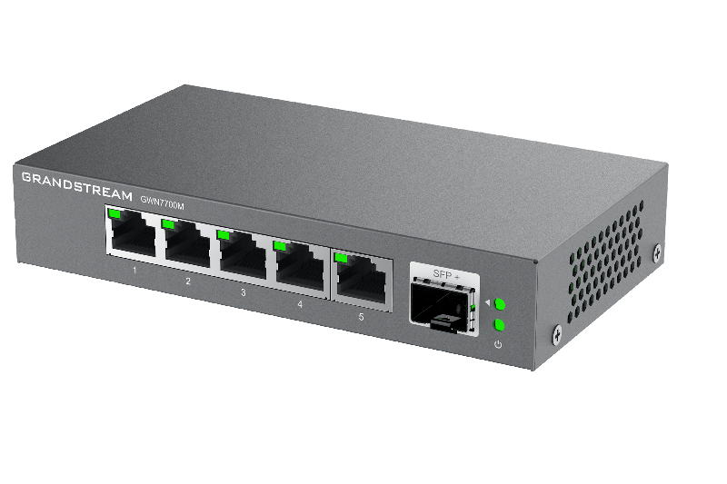 Obrázek Grandstream GWN7700M Unmanaged Network Switch 5 2,5Gb portů / 1 SFP+