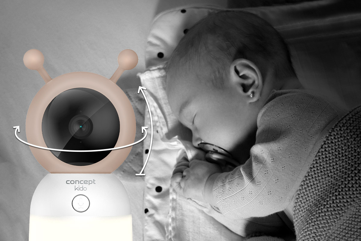 Obrázek Dětská chůvička s kamerou SMART KIDO (KD4000)