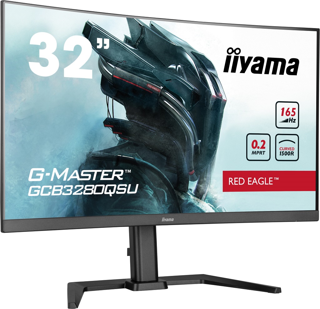 Obrázek iiyama G-Master/GCB3280QSU-B1/31,5"/VA/QHD/165Hz/0,2ms/Black/3R