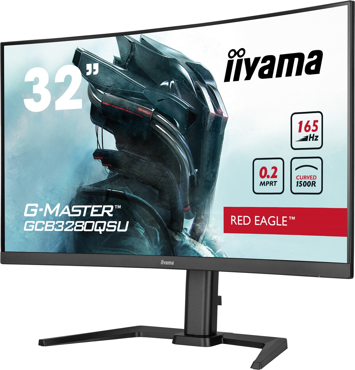 Obrázek iiyama G-Master/GCB3280QSU-B1/31,5"/VA/QHD/165Hz/0,2ms/Black/3R