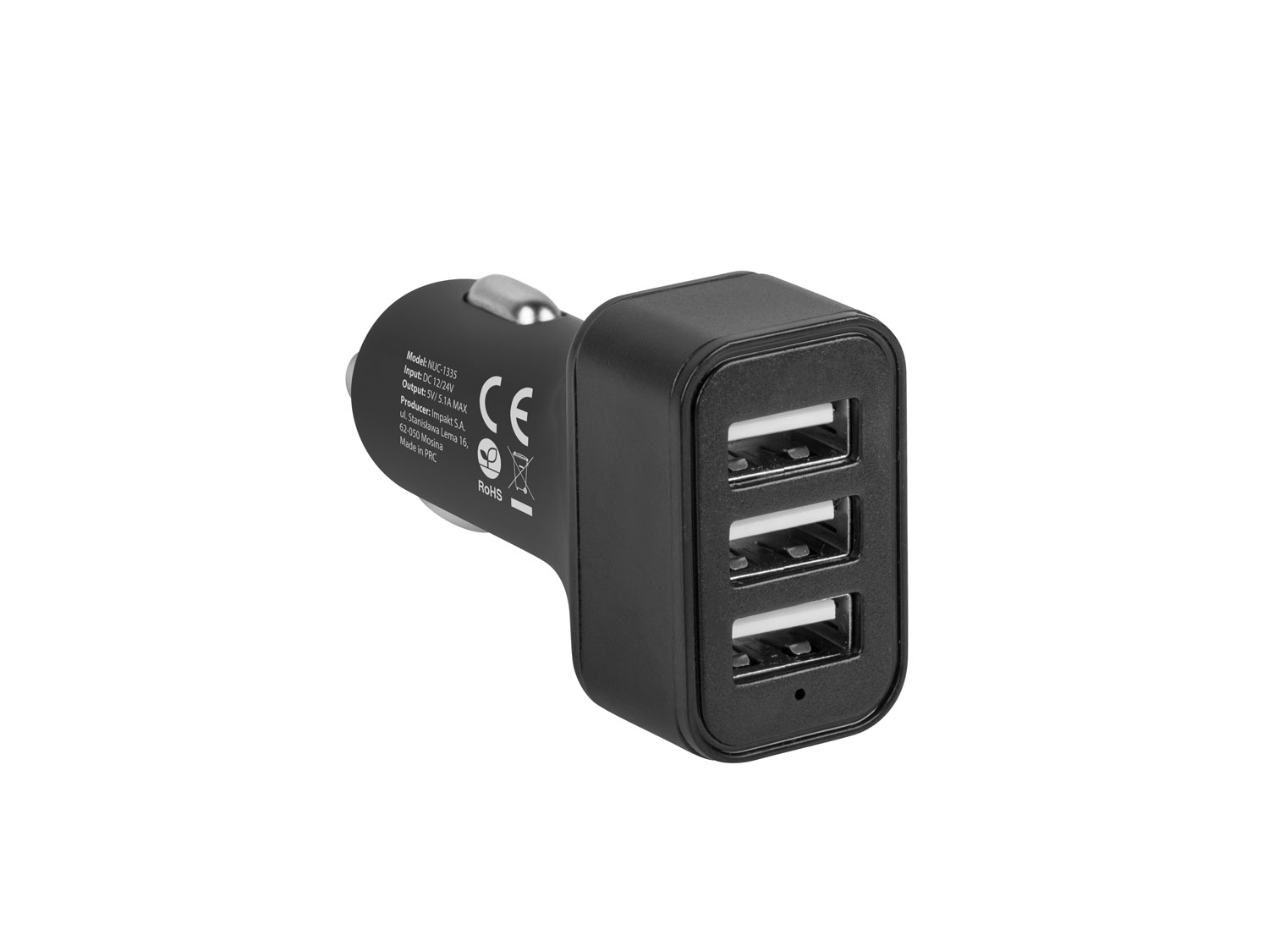 Obrázek Natec nabíječka do auta CONEY, 2XUSB, 1XUSB-C, 84W