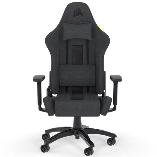 Obrázek CORSAIR gaming chair TC100 RELAXED Fabric grey/black