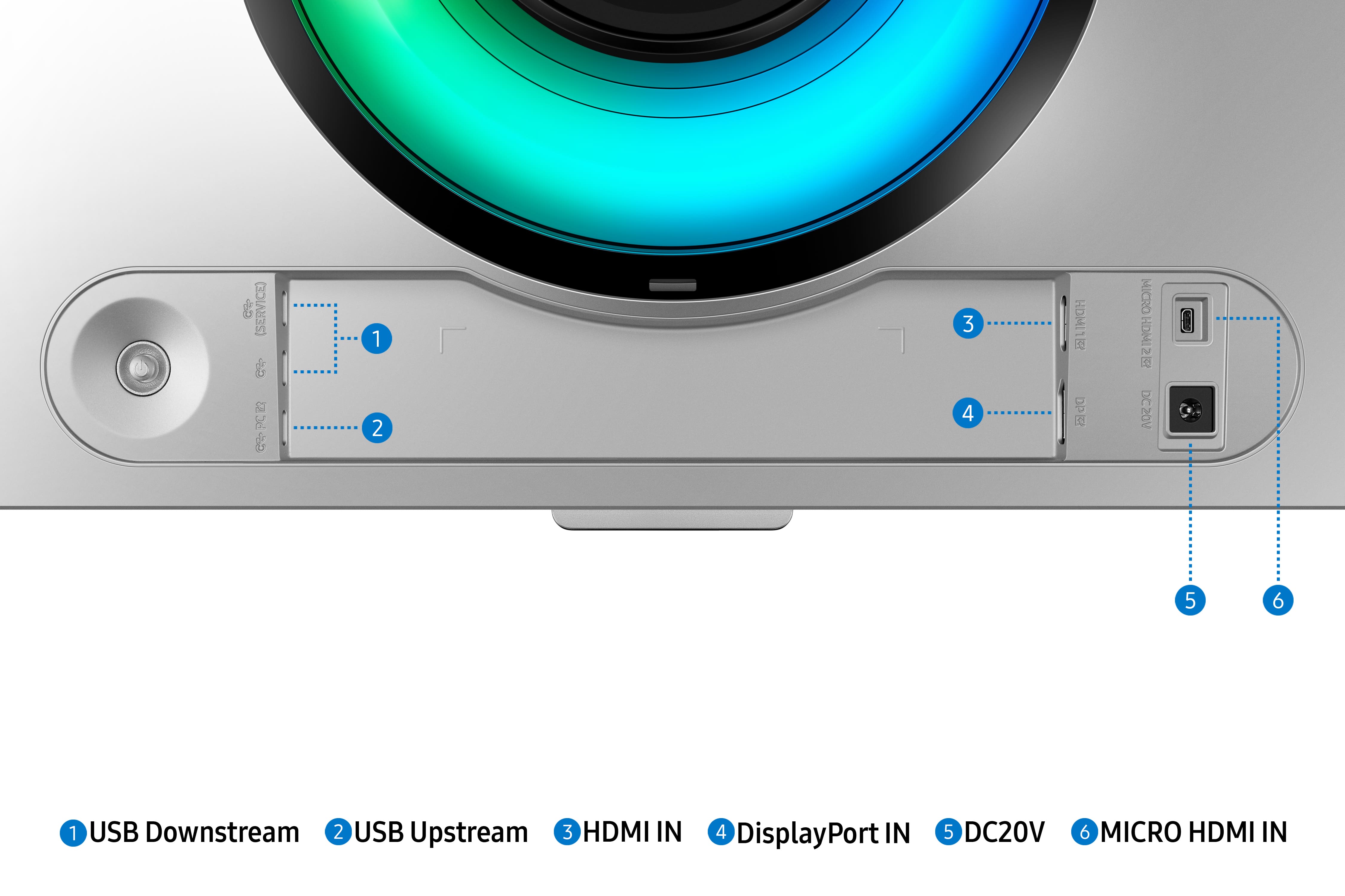 Obrázek Samsung/LS49CG934SUXEN/49"/OLED/5120x1440/240Hz/0,03ms/Silver/3R