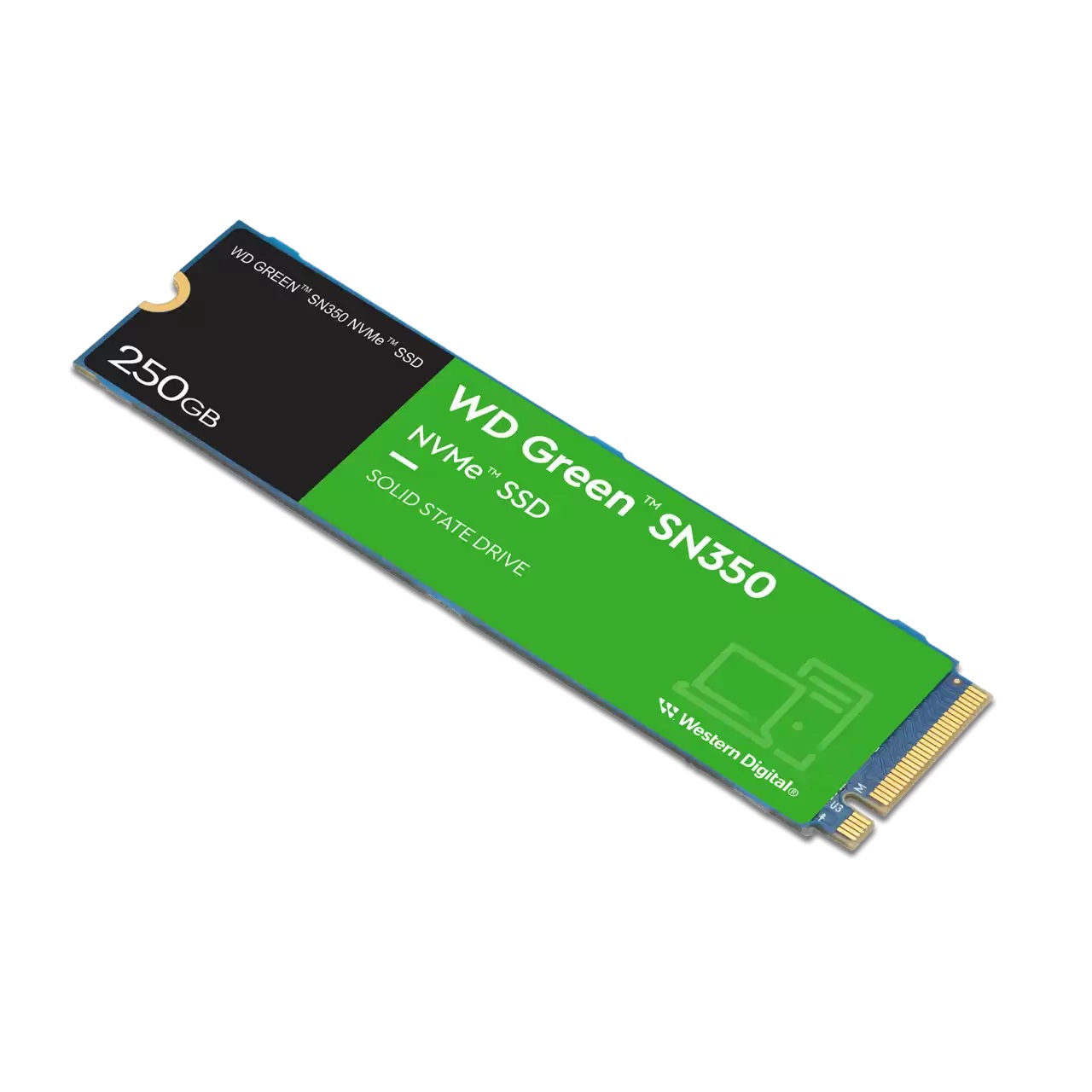 Obrázek WD Green SN350/250GB/SSD/M.2 NVMe/3R