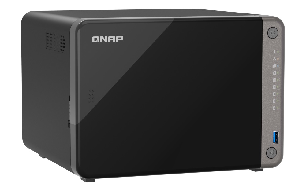 Obrázek QNAP TS-AI642-8G (8core CPU, 8GB RAM, 6x SATA, 2x M.2 NVMe, 1x PCIe, 2x HDMI 4K, 1x 2,5GbE, 2x GbE)