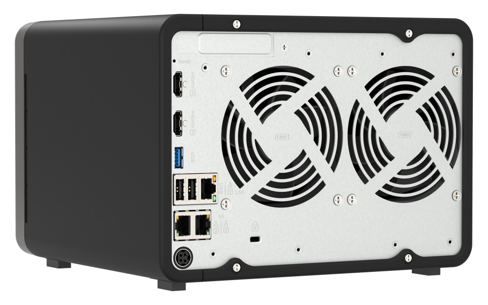 Obrázek QNAP TS-AI642-8G (8core CPU, 8GB RAM, 6x SATA, 2x M.2 NVMe, 1x PCIe, 2x HDMI 4K, 1x 2,5GbE, 2x GbE)