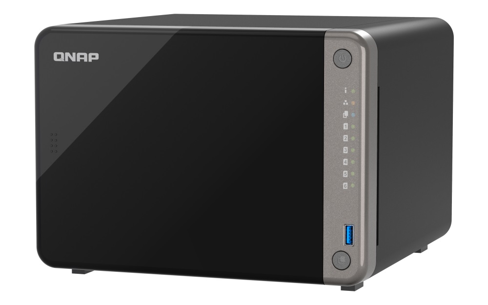 Obrázek QNAP TS-AI642-8G (8core CPU, 8GB RAM, 6x SATA, 2x M.2 NVMe, 1x PCIe, 2x HDMI 4K, 1x 2,5GbE, 2x GbE)