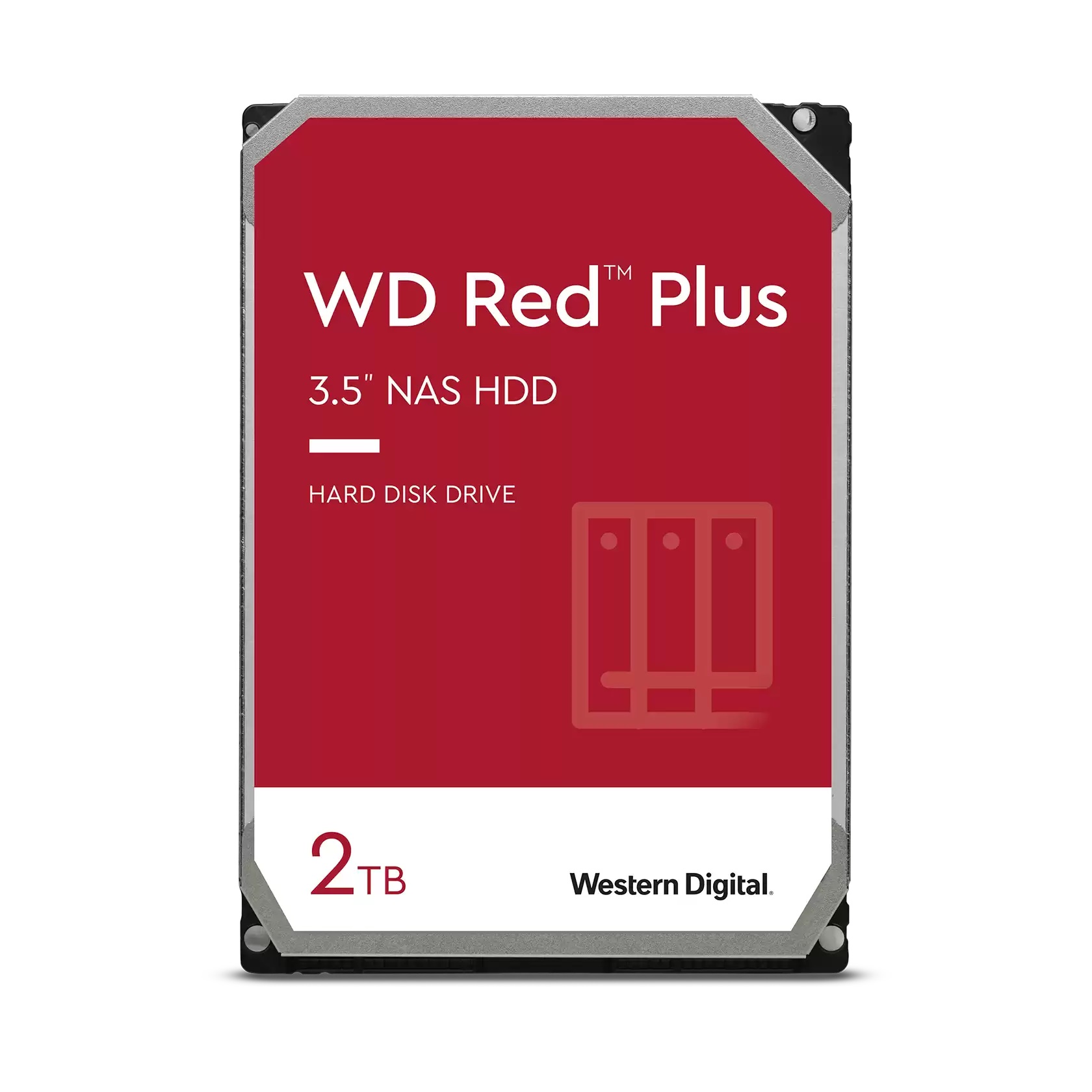 Obrázek WD Red Plus/2TB/HDD/3.5"/SATA/5400 RPM/3R