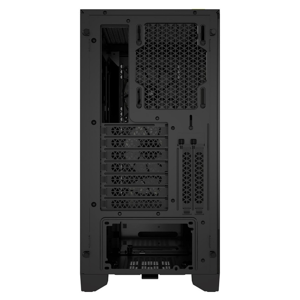 Obrázek CORSAIR iCUE 4000D RGB AIRFLOW/Midi Tower/Transpar./Černá