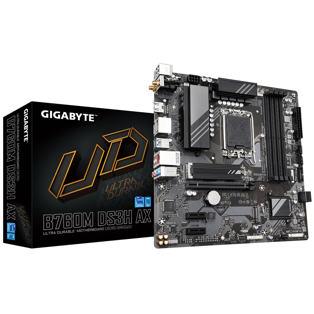 Obrázek GIGABYTE B760M DS3H AX/LGA 1700/mATX