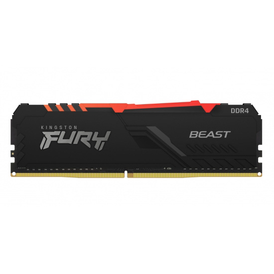 Obrázek Kingston FURY Beast/DDR4/32GB/3200MHz/CL16/2x16GB/RGB/Black