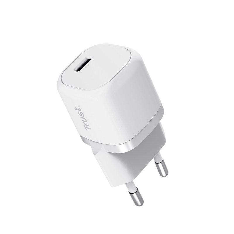 Obrázek TRUST MAXO 20W USB-C CHARGER WHITE