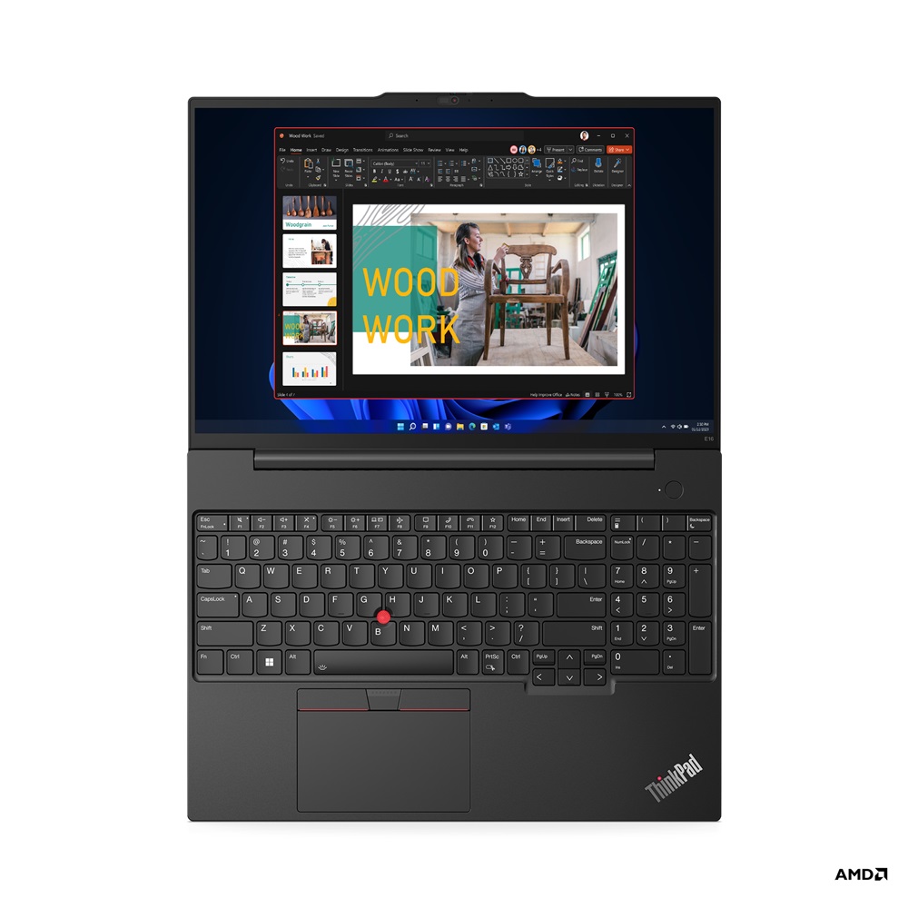 Obrázek Lenovo ThinkPad E/E16 Gen 1 (AMD)/R5-7530U/16"/WUXGA/8GB/512GB SSD/RX Vega 7/W11H/Black/3R