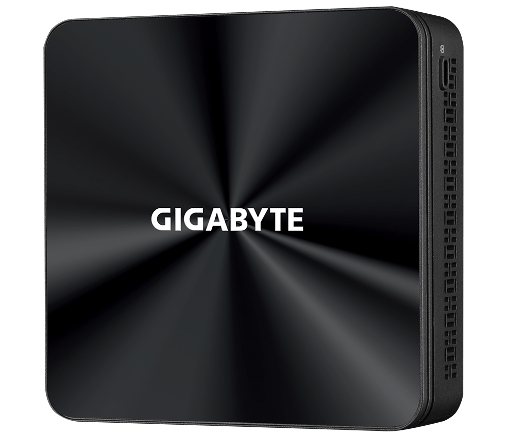 Obrázek Gigabyte Brix/Brix 10210(E) barebone (i5 10210U)/Mini/Intel® Core™ i5-10210U/bez RAM/UHD 620/bez OS/
